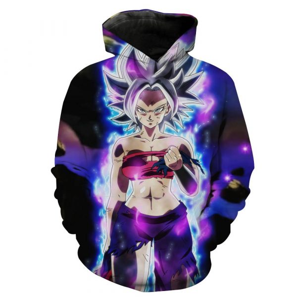 Dragon Ball Super Caulifla Ultra Instinct Caulifla 3D Printed Hoodie/Zipper Hoodie