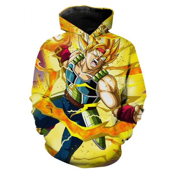 Dragon Ball Super Saiyan Bardock 3D Printed Hoodie/Zipper Hoodie