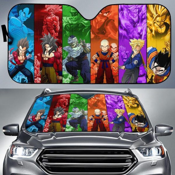 Dragon Ball Z Windshield Car Auto Sun Shade