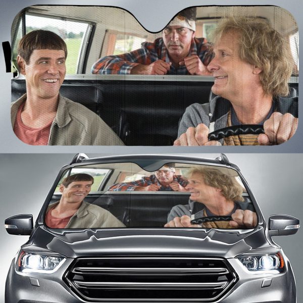 Dumb And Dumber Car Auto Sun Shade