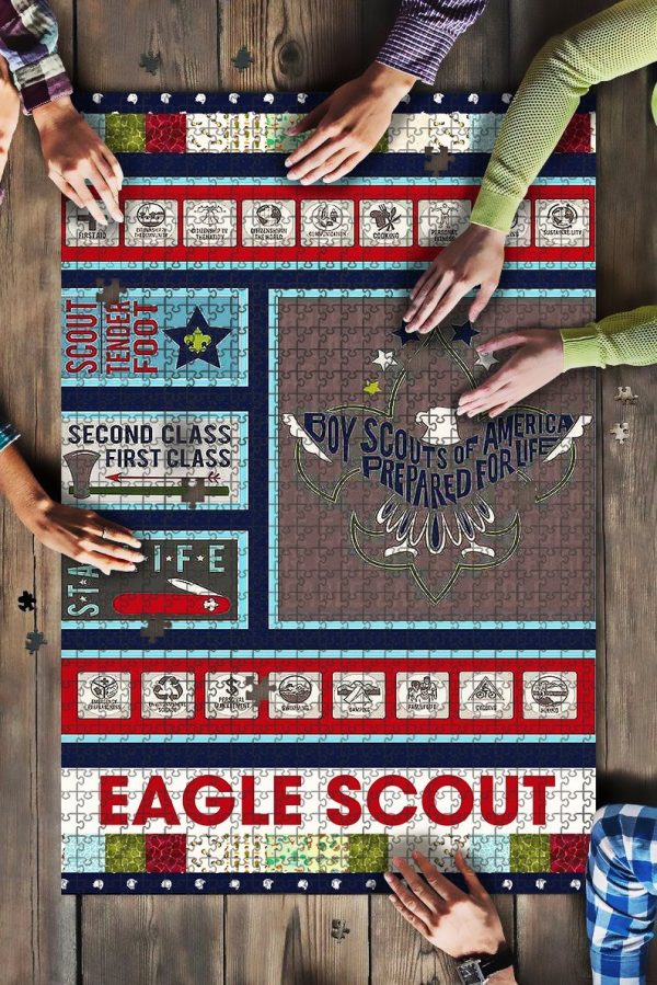 Eagle Scout Lover Jigsaw Puzzle Set