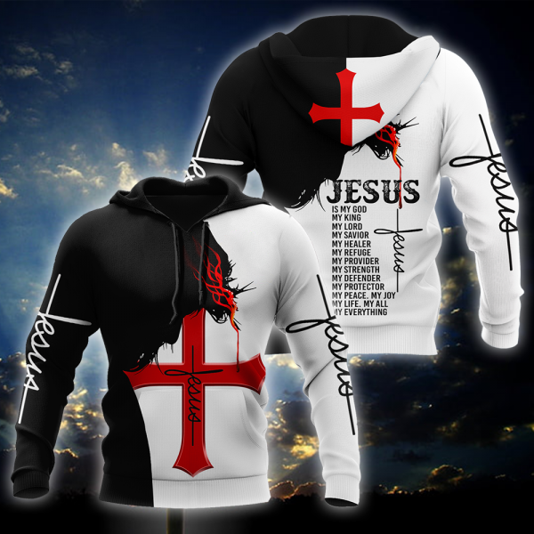 Easter Jesus 3D Printed Hoodie/Zipper Hoodie