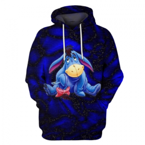 Eeyore 3D Printed Hoodie/Zipper Hoodie