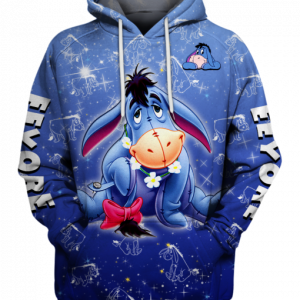 Eeyore Lover 3D Printed Hoodie/Zipper Hoodie