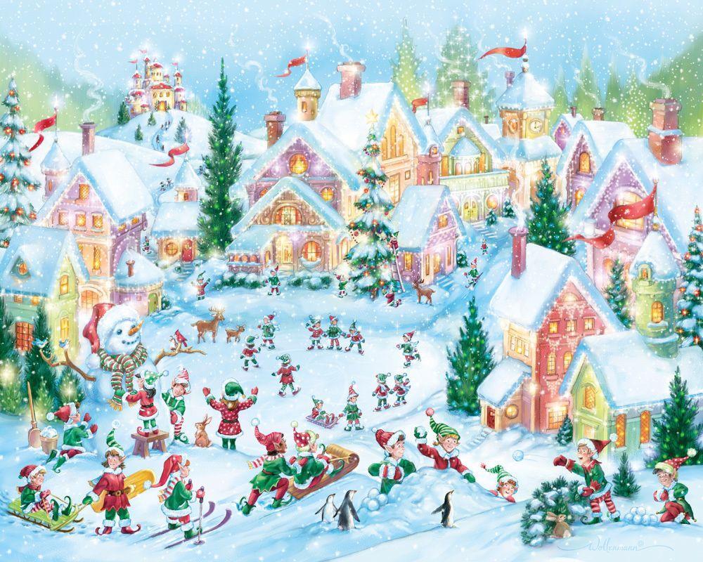 elf-village-jigsaw-puzzle-set