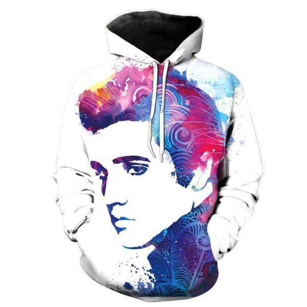 Elvis Presley 3D Printed Hoodie/Zipper Hoodie