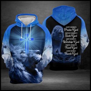 Every Moment Thank God 3D Printed Hoodie/Zipper Hoodie