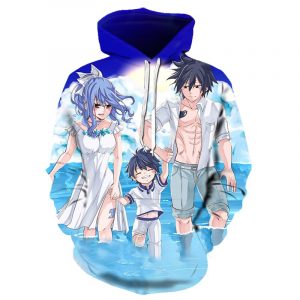 Fairy Tail 3D Printed Hoodie/Zipper Hoodie