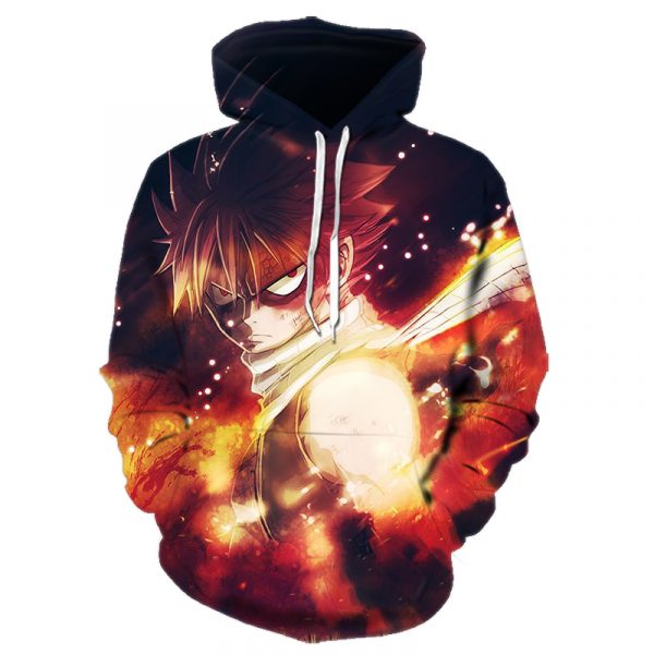 Fairy Tail 3D Printed Hoodie/Zipper Hoodie