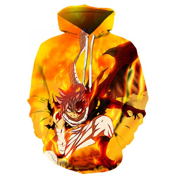 Fairy Tail 3D Printed Hoodie/Zipper Hoodie