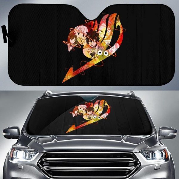 Fairy Tail And Friends Car Auto Sun Shade