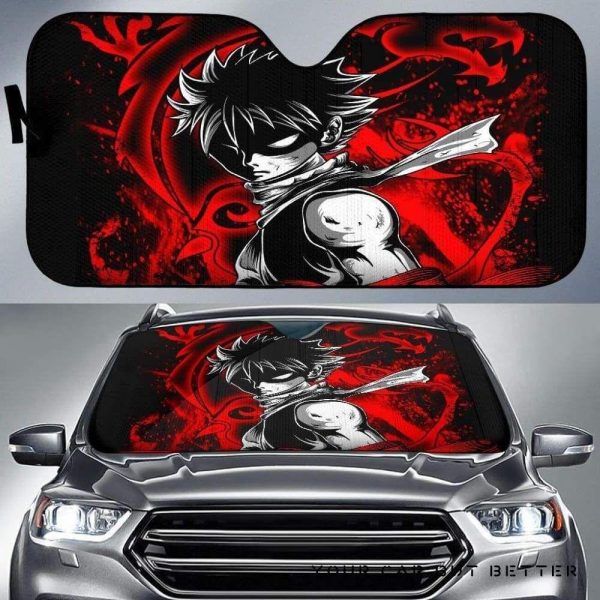 Fairy Tail Natsu 1 Car Auto Sun Shade