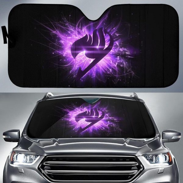 Fairy Tail Purple Car Auto Sun Shade