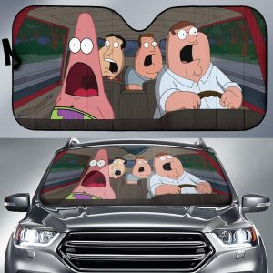 Family Guy Cartoon Funny Car Auto Sun Shade