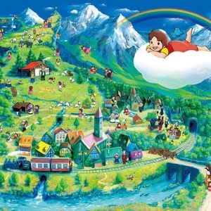 Famous Scene Map Jigsaw Puzzle Set