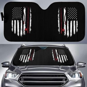 Fishing Flag Car Auto Sun Shade