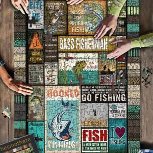 Fishing Lover Jigsaw Puzzle Set