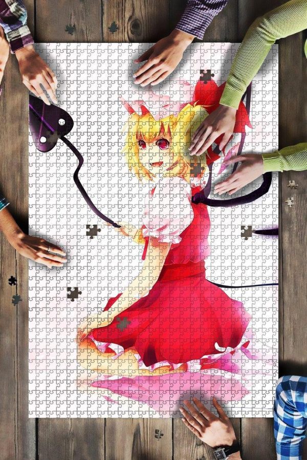 Flandre Scarlet Anime Girl Vampire Jigsaw Puzzle Set