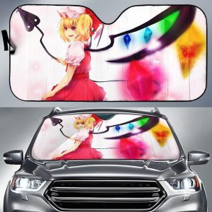 Flandre Scarlet Anime Girl Vampires Anime Car Auto Sun Shade