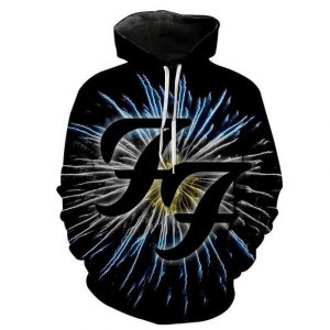 Foo Fighters 3D Printed Hoodie/Zipper Hoodie