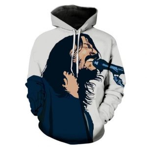 Foo Fighters 3D Printed Hoodie/Zipper Hoodie