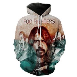 Foo Fighters 3D Printed Hoodie/Zipper Hoodie