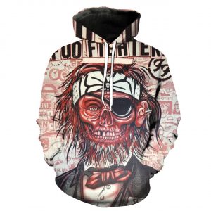 Foo Fighters 3D Printed Hoodie/Zipper Hoodie