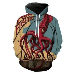 Foo Fighters 3D Printed Hoodie/Zipper Hoodie