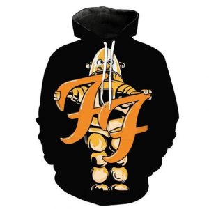 Foo Fighters 3D Printed Hoodie/Zipper Hoodie