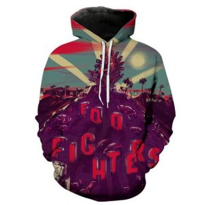 Foo Fighters 3D Printed Hoodie/Zipper Hoodie