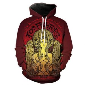 Foo Fighters 3D Printed Hoodie/Zipper Hoodie