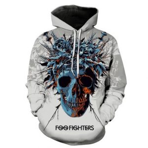 Foo Fighters 3D Printed Hoodie/Zipper Hoodie