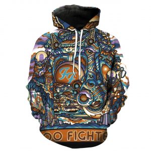 Foo Fighters 3D Printed Hoodie/Zipper Hoodie