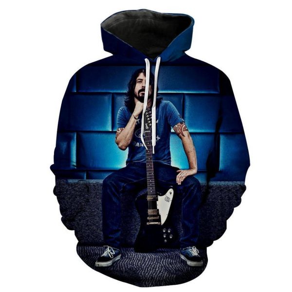 Foo Fighters 3D Printed Hoodie/Zipper Hoodie