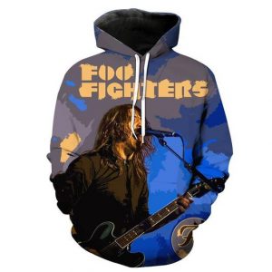 Foo Fighters 3D Printed Hoodie/Zipper Hoodie