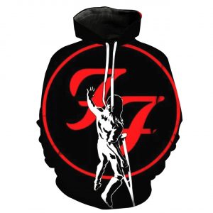 Foo Fighters 3D Printed Hoodie/Zipper Hoodie