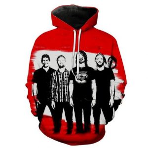 Foo Fighters 3D Printed Hoodie/Zipper Hoodie