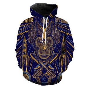 Foo Fighters 3D Printed Hoodie/Zipper Hoodie