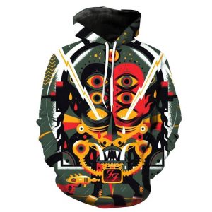 Foo Fighters 3D Printed Hoodie/Zipper Hoodie