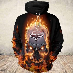 Fox Racing 3D Printed Hoodie/Zipper Hoodie