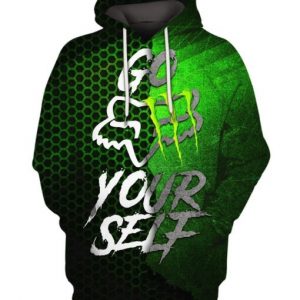 Fox Racing Monster Energy Motorcycle 3D Printed Hoodie/Zipper Hoodie