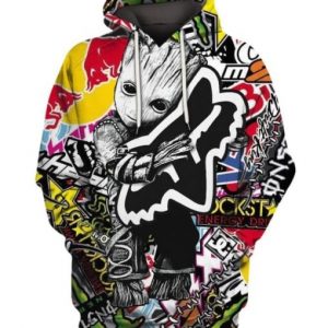 Fox Racing Monster Energy Motorcycle 3D Printed Hoodie/Zipper Hoodie