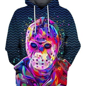 Friday 13th Jason Voorhees Pop Portraits Halloween 3D Printed Hoodie/Zipper Hoodie