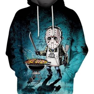 Friday The 13Th Jason Mom Loves The Cook 3D Printed Hoodie/Zipper Hoodie