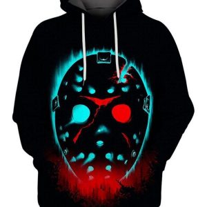 Friday The 13Th Jason Voorhees Killer Puzzle 3D Printed Hoodie/Zipper Hoodie