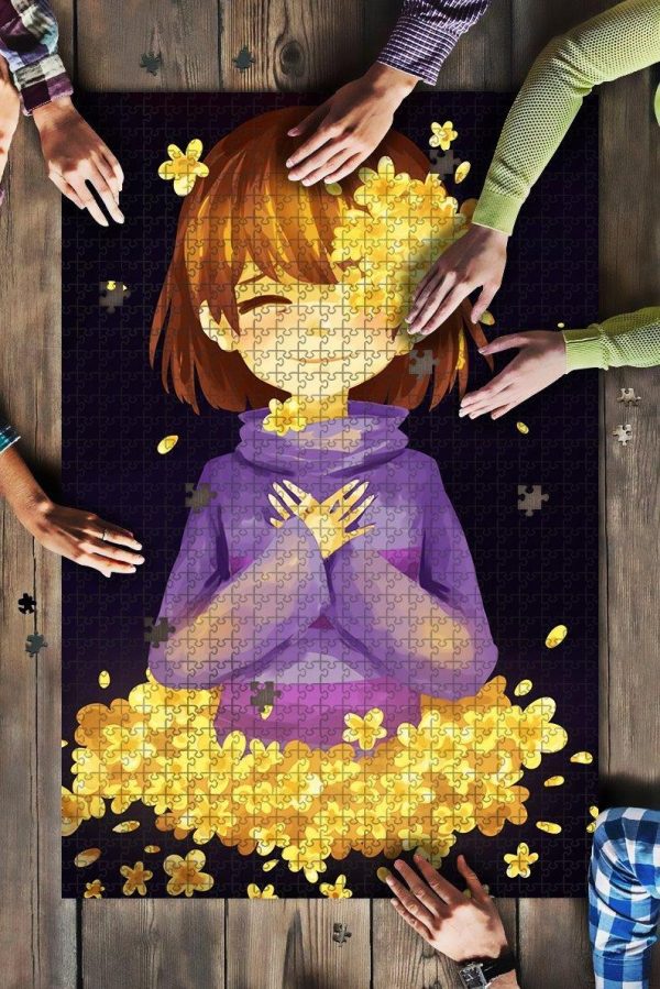 Frisk Undertale Jigsaw Puzzle Set