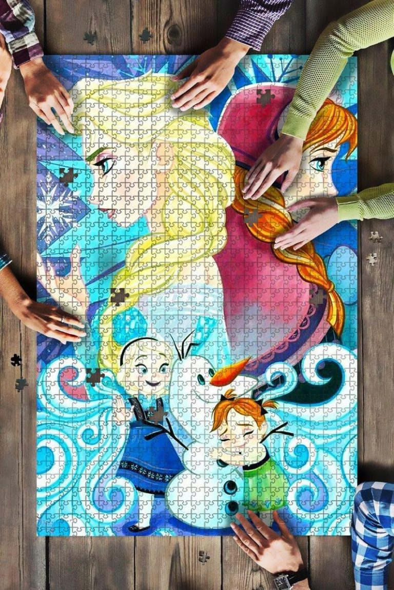 elsa floor puzzle