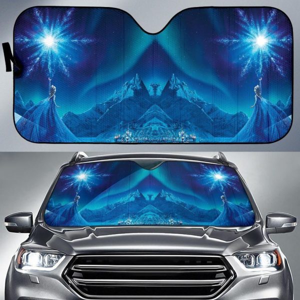 Frozen Elsa Car Auto Sun Shade