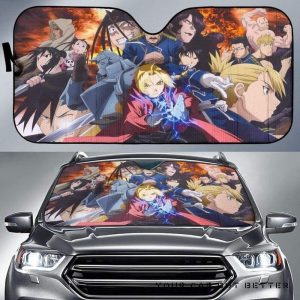 Fullmetal Alchemist Brotherhood Car Auto Sun Shade