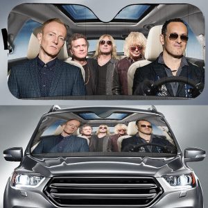 Funny Def Leppard Band Car Auto Sun Shade